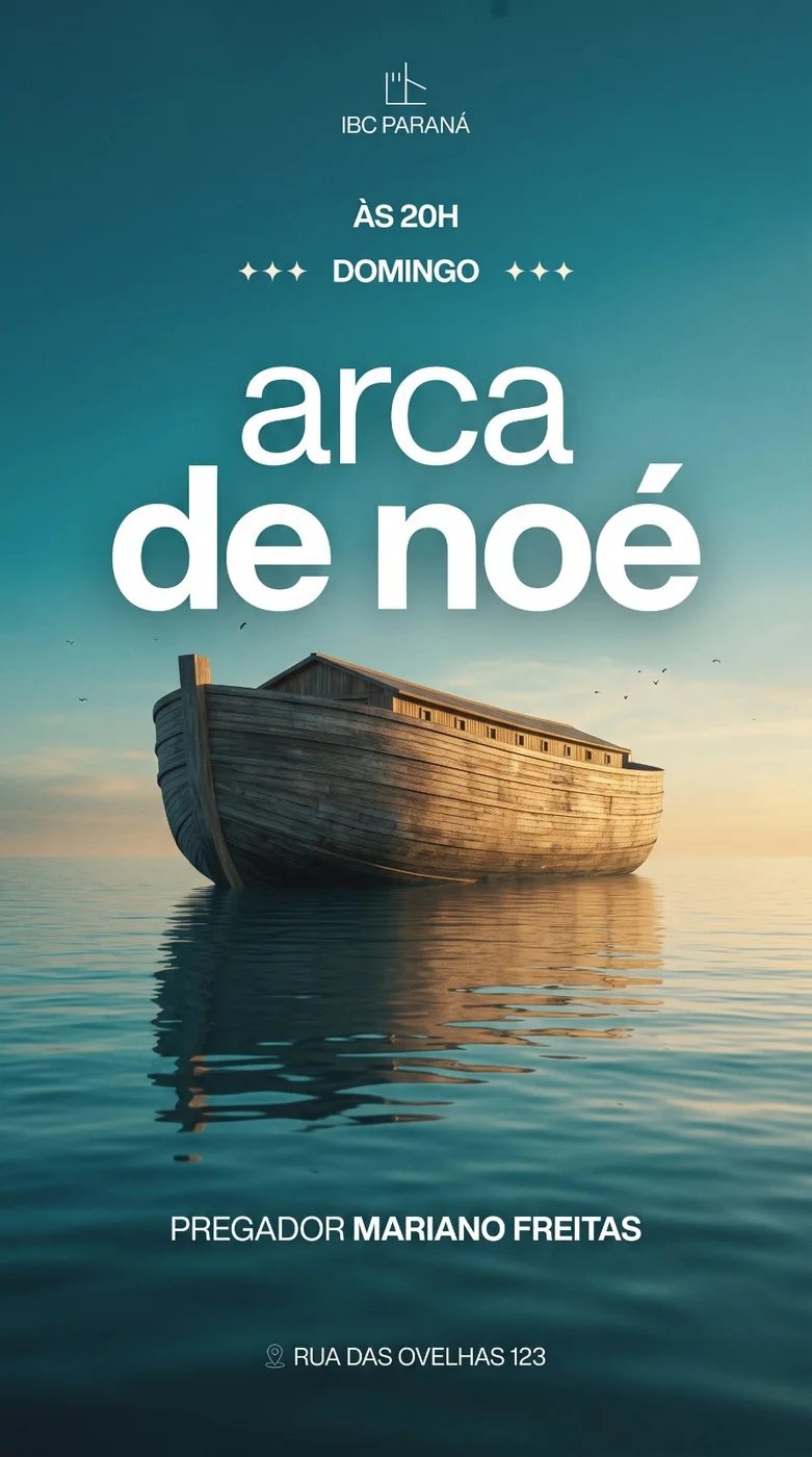 Arte de igreja gerada no CriaSheep