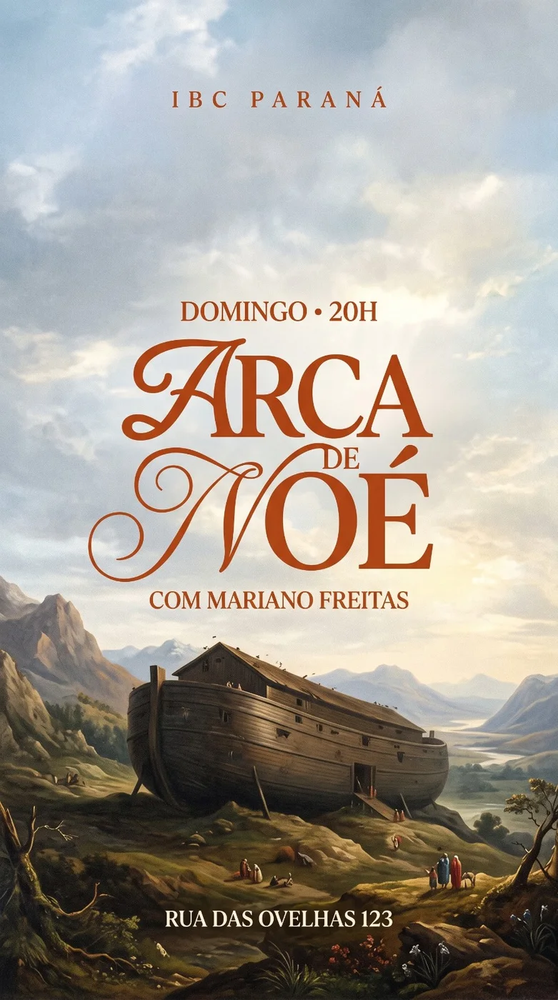 Arte de igreja gerada no CriaSheep